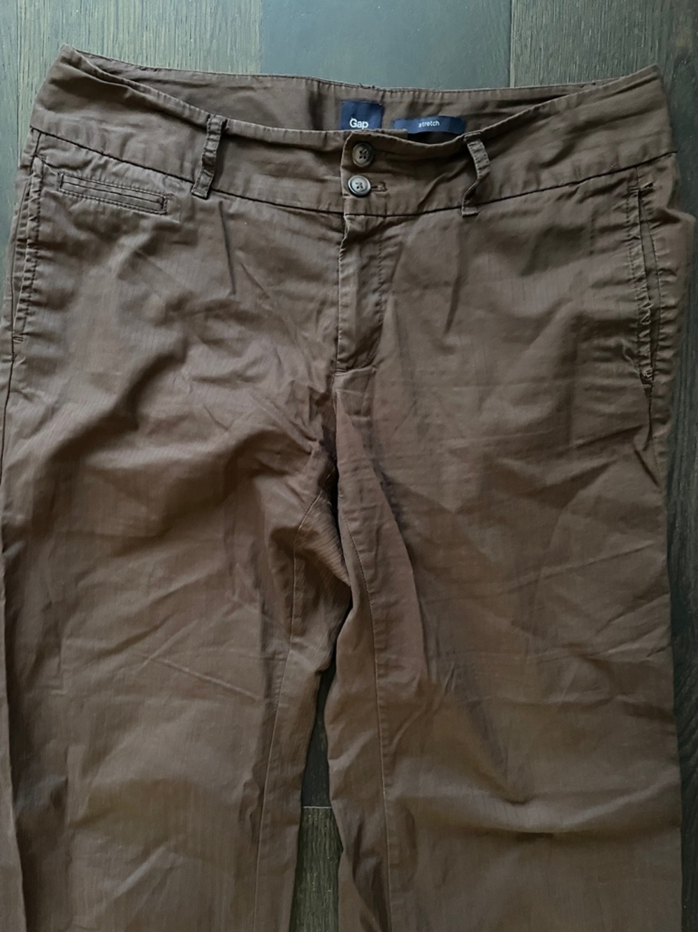 GAP Stretch Brown Dress Pants - Picture 2 of 14
